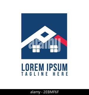Kreatives modernes Design-Haus für Ihr bestes Business-Symbol. Symbol für Immobilien. Vektorgrafik EPS,8 EPS,10 Stock Vektor