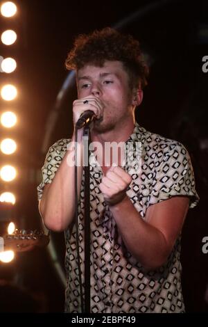 Tommy Wright von Young Kato spielt live auf der Bühne Das letzte Datum ihrer UK Tour in Borderline London Stockfoto