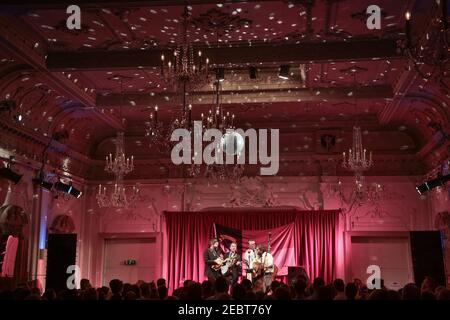 Bluegrass Band Chatham County Line live auf der Bühne Bush Hall in London Stockfoto