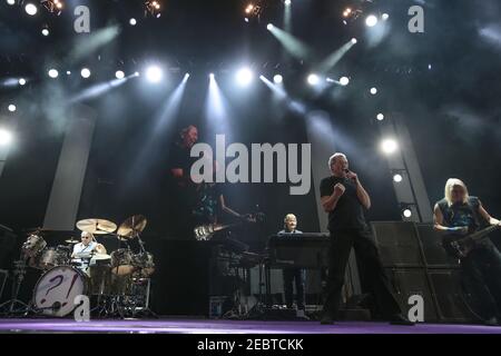 Deep Purple spielt ein einmaliger UK-Termin in der Arena O2. Stockfoto