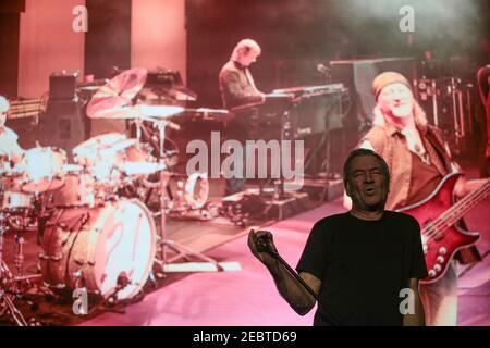 Ian Gillan Sänger mit Deep Purple spielt ein einmaliger UK-Termin in der O2 Arena. Stockfoto