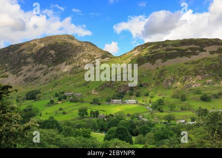 Sheffield Hecht und Glenridding Dodd über Glenridding, Lake District, Cumbria Stockfoto