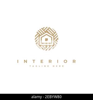 Innen Logo Design Inspiration Symbol Vektor Vorlage Stock Vektor