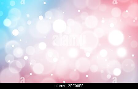 Heller Hintergrund mit sanftem Bokeh-Licht. Abstrakte und leuchtende Bokeh Hintergrund Tapete Stockfoto