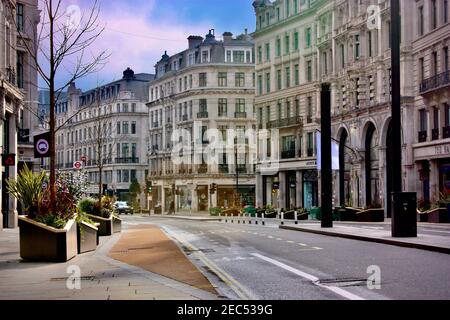 Regent's Street, West End, London, England Stockfoto