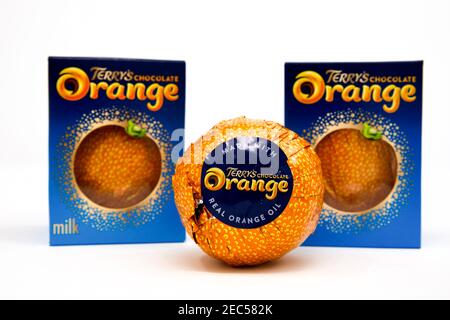 Terrys Schoko Orange Stockfoto