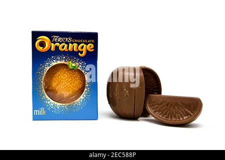 Terrys Schoko Orange Stockfoto