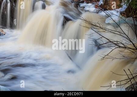 Flinton Conservation Area Addington & Lennox County Flinton Ontario Kanada Im Winter Stockfoto