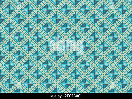 Abstraktes geometrisches Nahtloses wiederholendes Muster. Minimale geometrische Form. Vektorgrafik. Stock Vektor