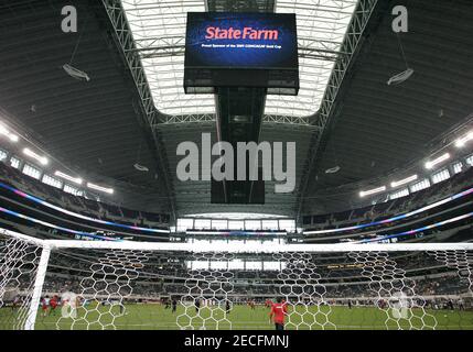 Dallas Cowboys Stadium während der 2009 CONCACAF Fußball-Meisterschaft Viertelfinale Spiele am 19 2009. Juli. Stockfoto