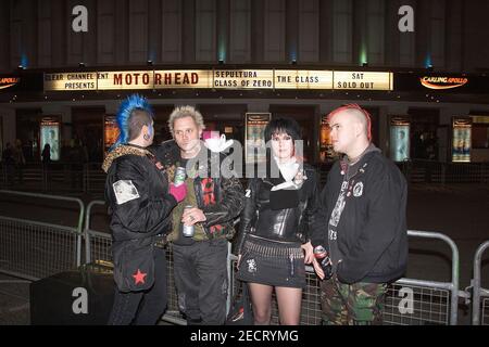 Motor Head Lüfter bei Hammersmith Eventim Apollo Stockfoto