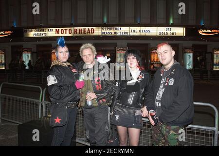 Motor Head Lüfter bei Hammersmith Eventim Apollo Stockfoto