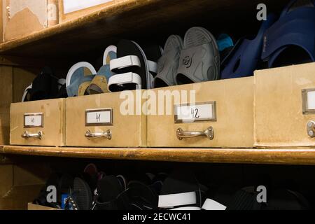 Wien Mariahilfer Straße, Bandagist Anderle Stockfoto
