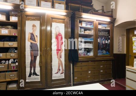 Wien Mariahilfer Straße, Bandagist Anderle Stockfoto