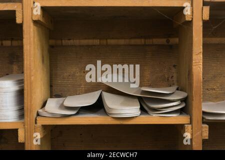 Wien Mariahilfer Straße, Bandagist Anderle Stockfoto