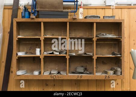 Wien Mariahilfer Straße, Bandagist Anderle Stockfoto