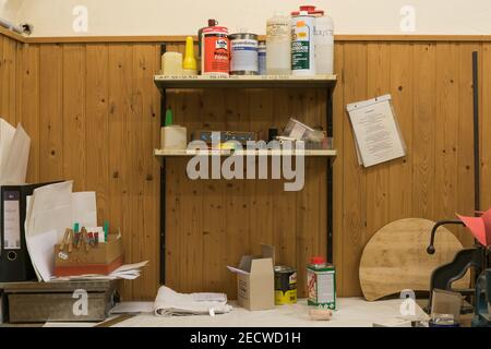 Wien Mariahilfer Straße, Bandagist Anderle Stockfoto