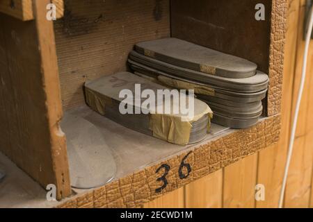 Wien Mariahilfer Straße, Bandagist Anderle Stockfoto