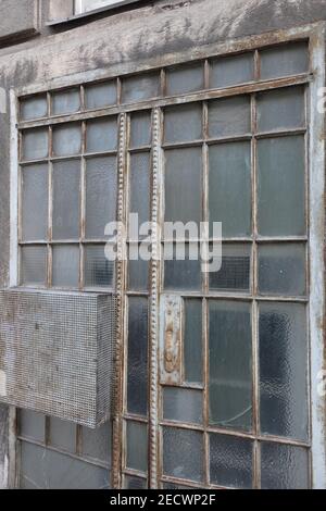 Wien, Nibelungenviertel, altes Lager Stockfoto