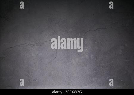 Lime Wand grau Hintergrund. Die Textur der Oberfläche des Kalk-Tisches oder der Wand. Hintergrund für Design, Menü und Textfelder. Stockfoto