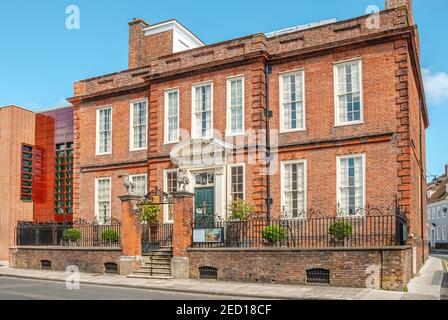 Pallant House Gallery in Chichester in West Sussex, Südostengland Stockfoto