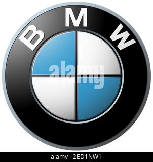 Logo, BMW Stockfoto