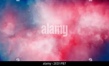 Rauch Nebel Wolken Farbe abstrakt Hintergrund Textur Illustration Stockfoto