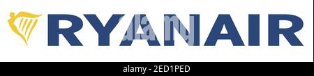 Logo, Ryanair Stockfoto