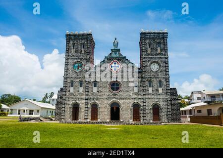 Kathedrale unserer Lieben Frau von der Himmelfahrt, Mata-Utu, Wallis, Wallis und Futuna Stockfoto