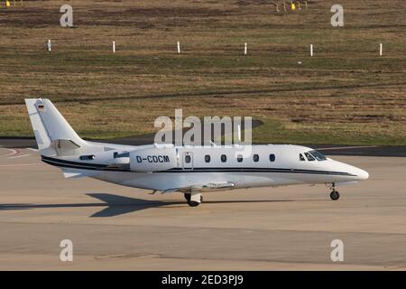 Biz Jet D-CDCM Cessna 560XLS Zitieren XLS von Air Hamburg Am Flughafen Köln/Bonn März 2019 Stockfoto