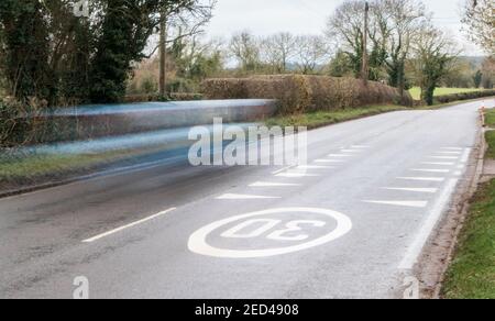 GESCHWINDIGKEIT!! Stockfoto