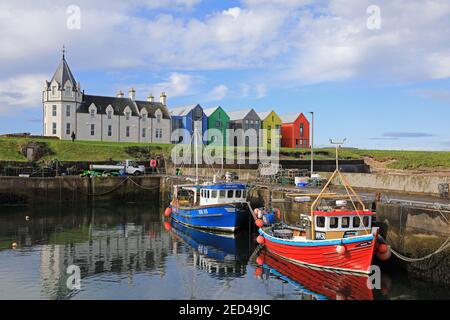 Der Hafen von John o'Groats Caithness Scotland Stockfoto