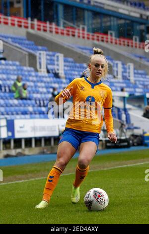 Reading, Vereinigtes Königreich. Februar 2021, 14th. EDGWARE, ENGLAND - FEBRUAR 14: Während der Barclays FA Women's Super League zwischen Reading und Everton im Madejski Stadium, Reading UK am 14th. Februar 2021 Credit: Action Foto Sport/Alamy Live News Stockfoto