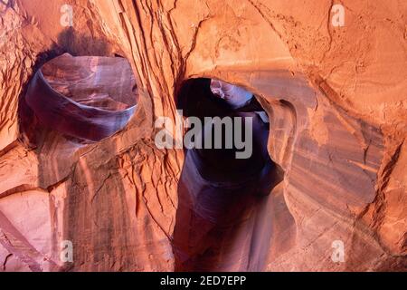 Foto der Golden Cathedral, geologische Besonderheit im Grand Staircase-Escalante National Monument, Escalante, Garfield County, Utah, USA. Stockfoto