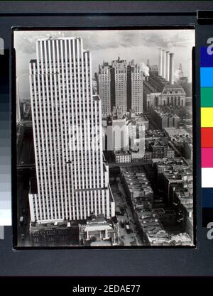 Daily News Building, 42nd Street Between Second and Third Avenues, Manhattan Stockfoto