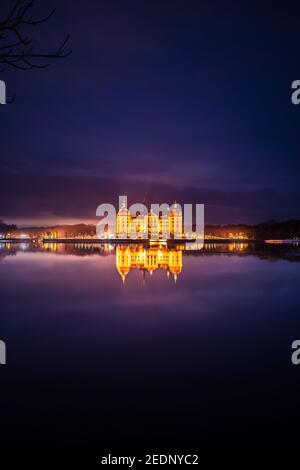 Schloss Moritzburg, Dresden, Deutschland Stockfoto