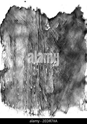 Einfacher abstrakter schwarz-weißer Boho-Hintergrund mit Tierhaut, Streifen und Flecken. Handbemaltes Aquarell, Acryl-Textur. Am besten für den Druck, Stoff Stockfoto