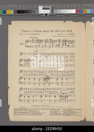 Es gibt einen Charme über die alte Liebe noch Stockfoto