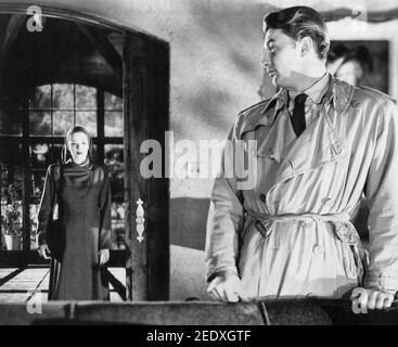 OUT OF THE PAST aka Build My Gallows High 1947 RKO Radio Pictures Film mit Robert Mitchum und Jane Greer Stockfoto