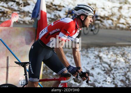 Giulio Ciccone of Trek - Segafredo während der Tour de la Provence, Etappe 3, Istres a Chalet Reynard ( Mont Ventoux ) auf Fe / LM Stockfoto