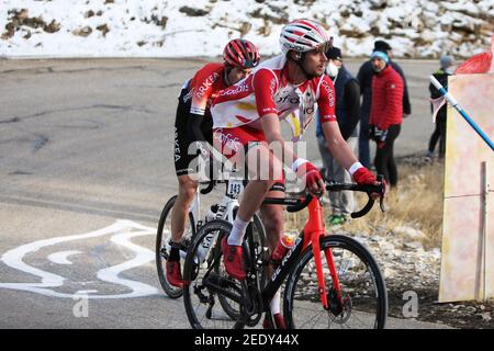 Thomas Champion von Cofidis, Solutions Credits während der Tour de la Provence, Etappe 3, Istres a Chalet Reynard ( Mont Vent / LM Stockfoto