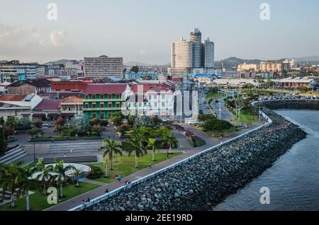 Panama City Küstenlandschaft, Panama, Mittelamerika Stockfoto