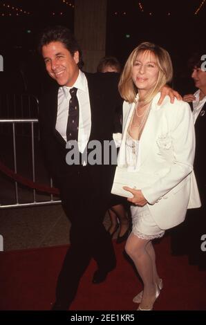 CENTURY CITY, CA - DEZEMBER 11: Produzent Jon Peters und Barbra Streisand bei 'The Prince of Tides' Century City Premiere am 11. Dezember 1991 im Cineplex Odeon Century Plaza Cinemas in Century City, Kalifornien Credit: Ralph Dominguez/MediaPunch Stockfoto