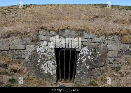 Hügel der Geiseln, Hügel von Tara, Republik Irland Stockfoto