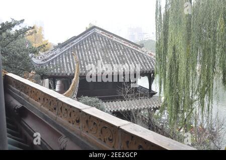 Wangjianglou Park, Chengdu (Dezember 2020) Stockfoto