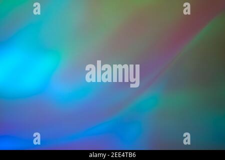 Abstrakt blau und türkis verschwommener heller Hintergrund für Mockups. Trendy kreative Stoff Gradienten Hintergrund. Stockfoto