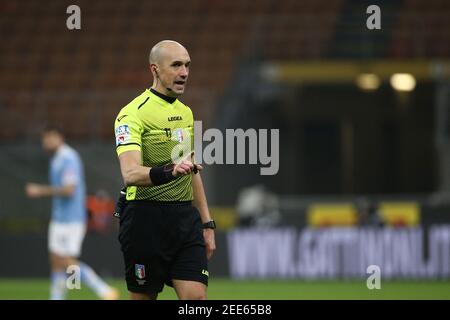 2/14/2021 - Serie A Inter Mailand vs Lazio 3-1 auf dem Foto: FABBRI (Foto von IPA/Sipa USA) Stockfoto