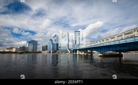 Wunderschöne Jacksonville Stadt in Florida, USA Stockfoto
