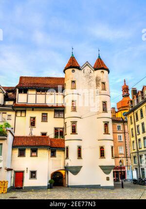 Architektur von St. Gallen in der Schweiz Stockfoto