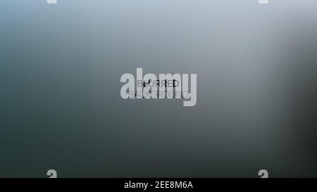 Realistischer Unscharfer Hintergrund. Abstrakte Weichzeichnung. Vektorgrafik Stock Vektor